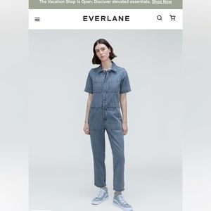 Everlane The Supersoft Jean Coverall